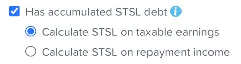 Changes to STSL calculations effective from 9 August .